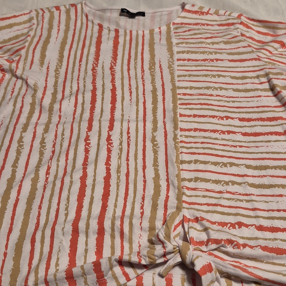 N Touch Striped Top